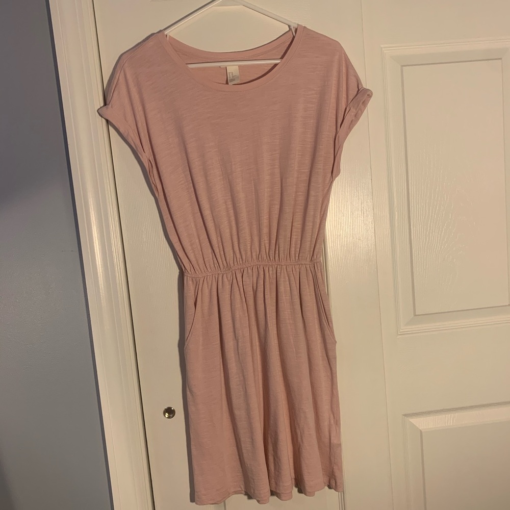 Pink to the knee Dress